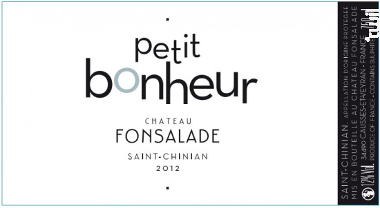 Petit Bonheur - Château Fonsalade - 2023 - Rosé