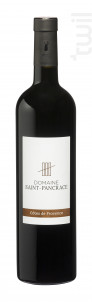 Côtes de Provence rouge - Domaine Saint Pancrace - 2020 - Rouge