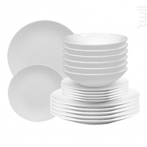 Service D'assiettes 18 Pièces Ayra - table passion -  - 