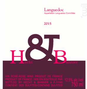 HECHT&BANNIER - Languedoc - HECHT & BANNIER - 2016 - Rosé