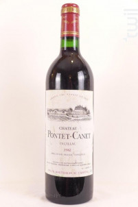Grand Cru Classé (b2) - Château Pontet-Canet - 1982 - Rouge