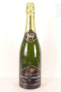 Brut (non Millésimé Années 1980 À 1990) - Champagne Closquinet - Non millésimé - Effervescent