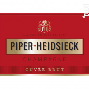 Cuvée Brut - Piper-Heidsieck - Non millésimé - Effervescent