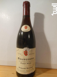 Bourgogne Pinot Noir - Domaine Nudant - 2004 - Rouge