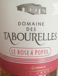 Le rosé à Popole - Domaine des Tabourelles - 2016 - Rosé