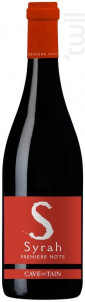Première Note - Syrah - Cave de Tain - 2023 - Rouge