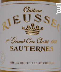 Château Rieussec - Domaines Barons de Rothschild - Château Rieussec - 2015 - Blanc
