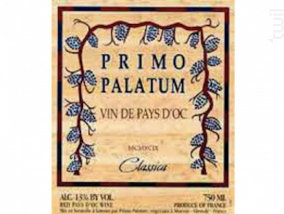 CHARDONNAY - Primo Palatum - 1999 - Blanc