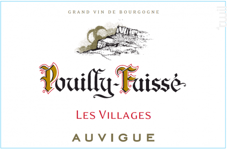 Pouilly-Fuissé - Les Villages - Domaine Auvigue - 2022 - Blanc