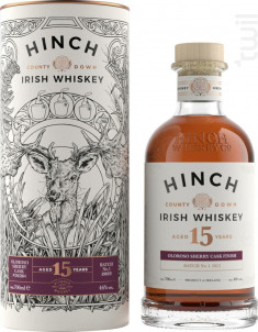 15y Old Oloroso Sherry Cask Finish - Hinch Distillery Ltd - Non millésimé - 