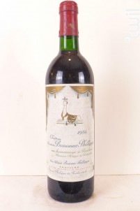 Château Mouton Baronne Philippe - Baron Philippe De Rothschild - 1986 - Rouge