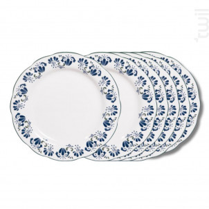 Assiette À Dessert Giverny 21 Cm lot De 6 - table passion -  - 