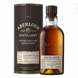Aberlour 18 Ans Double Sherry Cask Finish - Aberlour Distillery - Non millésimé - 
