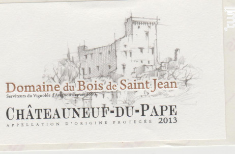 Châteauneuf-du-Pape - Domaine du Bois de Saint Jean - 2023 - Rouge
