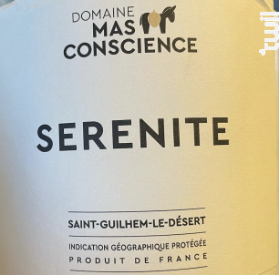 Sérénité - Mas Conscience - 2024 - Rosé
