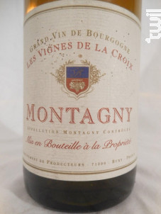 Montagny Les Vignes de la Croix - Vignerons de Buxy - 1994 - Blanc