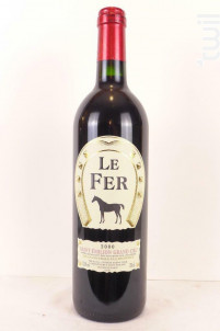 Château Cheval Noir Cuvée Le Fer - Château Cheval Noir - 2000 - Rouge