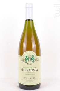 Marsannay - Domaine DEREY FRERES - 2001 - Blanc