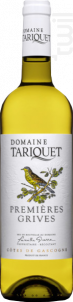 Premières Grives - Domaine Tariquet - 2023 - Blanc