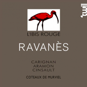 L'Ibis Rouge - Domaine de Ravanès - 2018 - Rouge