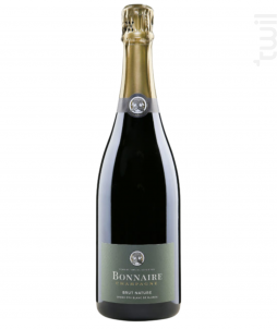Brut Nature Grand Cru Blanc De Blancs - Champagne Bonnaire - Non millésimé - Effervescent