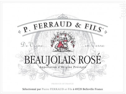 Beaujolais Rosé - P. Ferraud & Fils - 2017 - Rosé