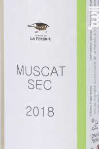 MUSCAT SEC - Domaine de la Perdrix - 2018 - Blanc