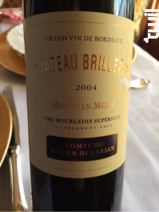 Château Brillette - Château Brillette - 2004 - Rouge