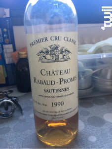Chateau Rabaud Promis - Château Rabaud-Promis - 1990 - Rouge