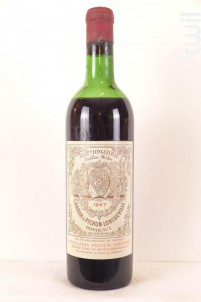Grand Cru Classé (b1) - Château Pichon-Longueville - 1967 - Rouge