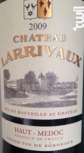 Larrivaux - Château Larrivaux - 2022 - Rouge