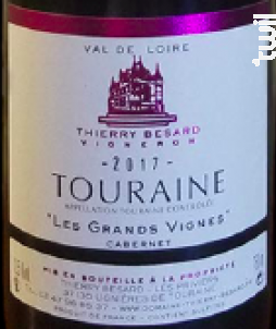 Cuvée Les Grands-Vignes - Domaine Thierry Besard - 2019 - Rouge