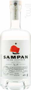 Rhum Blanc Sampan 43° - Sampan - Non millésimé - 