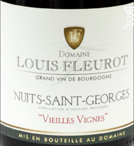 Nuits-Saint-Georges - Vieilles Vignes - Domaine Louis Fleurot - 2016 - Rouge