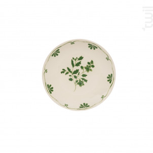 Assiette À Dessert Appoline Verte 21 Cm lot De 6 - table passion -  - 