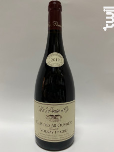 Volnay Premier Cru Clos des 60 Ouvrées Cuvée Amphore - Domaine de la Pousse d'Or - 2019 - Rouge