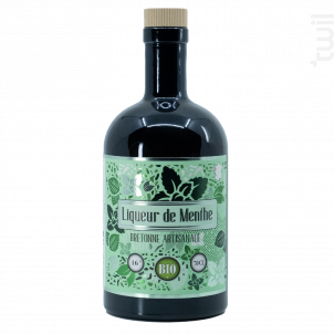Liqueur de Menthe bio 16° 70cL - Distillerie Breizh'Cool - Non millésimé - 