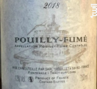Pouilly Fumé - Sébastien Treuillet - 2018 - Blanc