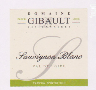Domaine Gibault – Sauvignon blanc - Domaine Pascal Gibault - 2017 - Blanc