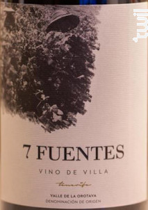 7 Fuentes - Suertes del Marqués - 2014 - Rouge