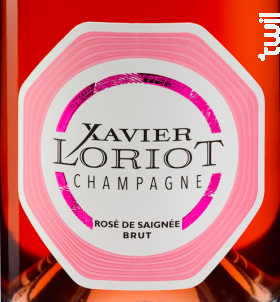 Rosée de saignée brut - blanc de noirs - Champagne Xavier Loriot - Non millésimé - Effervescent