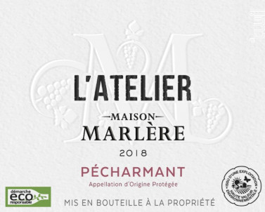 L'ATELIER - Maison Marlère - 2018 - Rouge