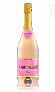 Rosé pétillant - Sans alcool - Night Orient - Non millésimé - Effervescent