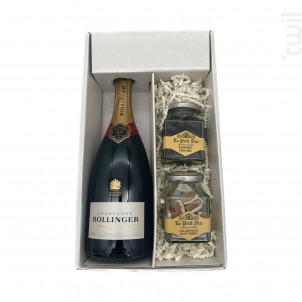 Coffret Cadeau - 1 Brut - 1 Pot De Calissons - 1 Pot D'amandes Enrobées - Champagne Bollinger - Non millésimé - Effervescent