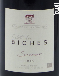 Ilots des Biches - DOMAINE DE L'ENCHANTOIR - 2016 - Rouge