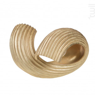 Coupe Décorative Vague Or Patine - Amadeus -  - 