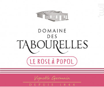 Le Rosé à Popol - Domaine des Tabourelles - 2022 - Rosé