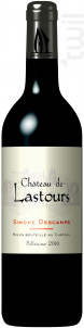Château de Lastours - Simone Descamps - Château de Lastours - 2013 - Rouge