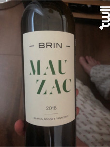 Mauzac - Domaine de Brin - 2018 - Blanc