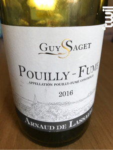Pouilly Fumé - Domaine Guy Saget - 1995 - Blanc